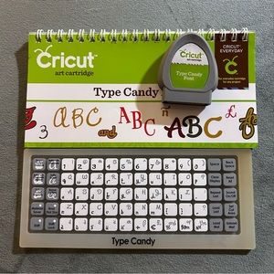 Cricut TYPE CANDY fonts